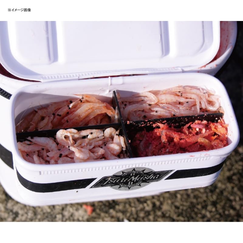 Amazon | 釣武者 サシエボックス 4ルーム | 釣武者 | 釣りエサ箱